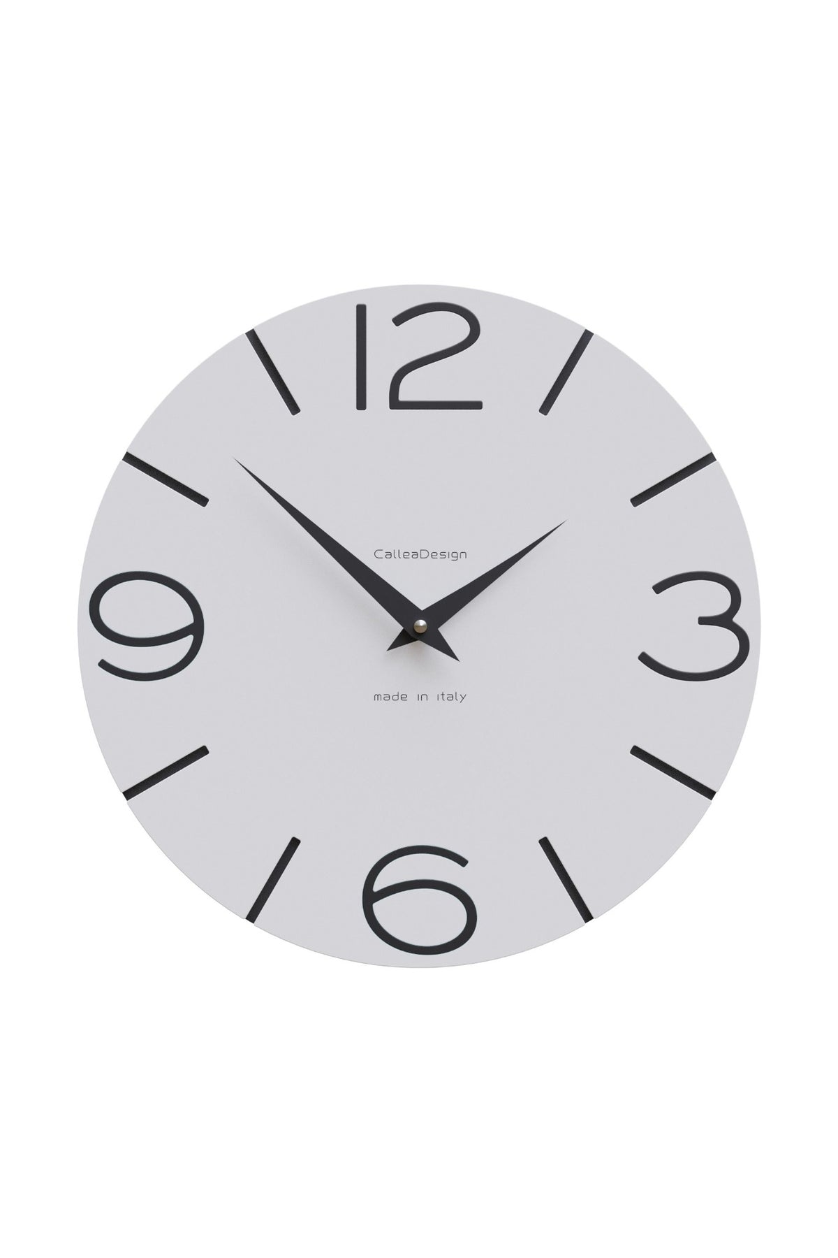 CalleaDesign Smile wall clock in White finish